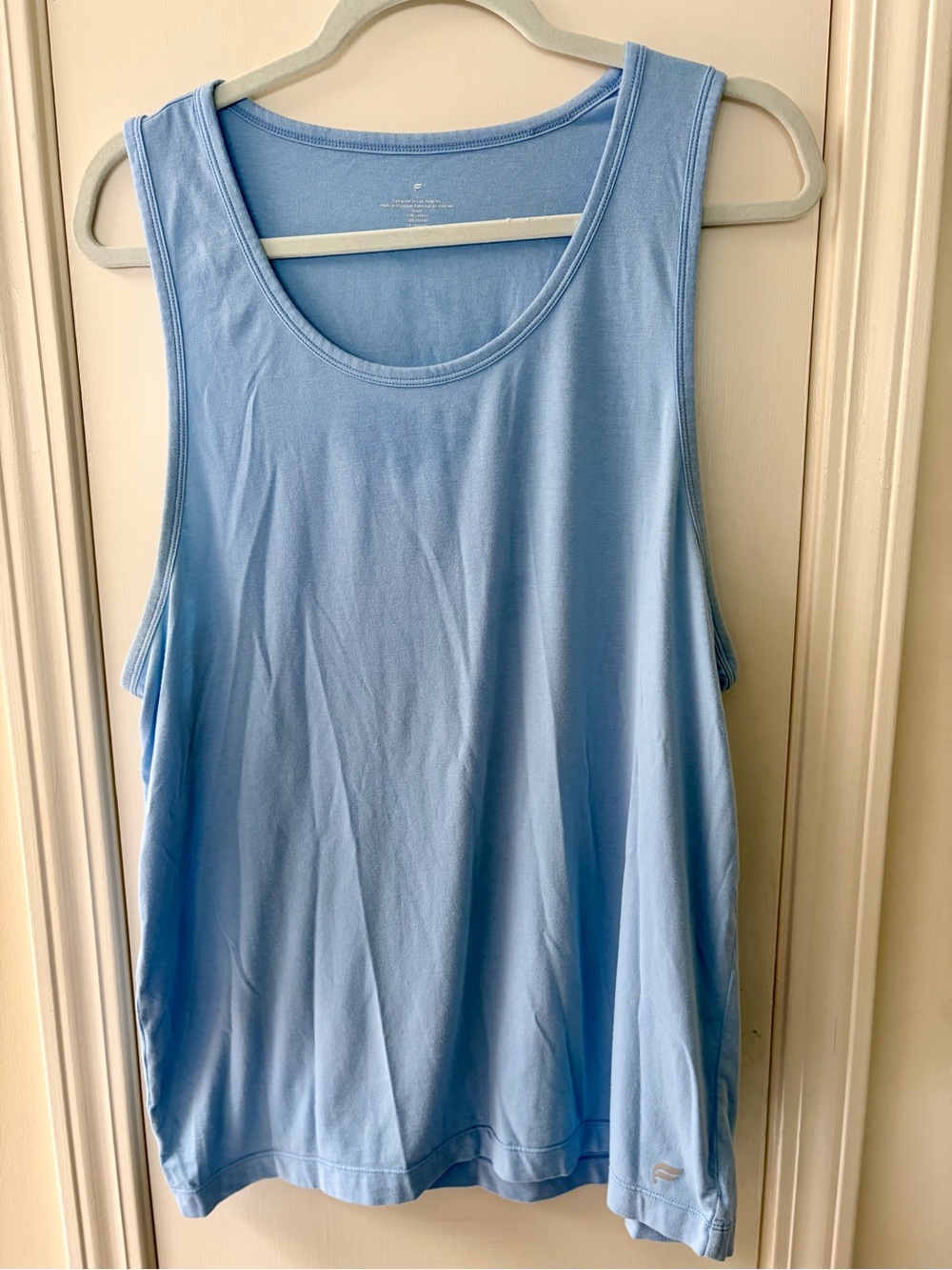 Fabletics Light Blue Men’s 24/7 Tank